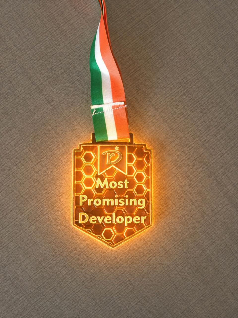Most promising developer award photo
